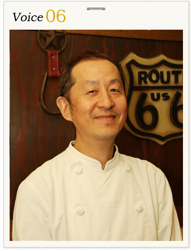 受け入れてくれる街です 渡邉秀明さん（ステーキハウス バッファロー・マスター・50歳代）