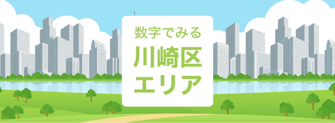 数字で見る川崎区エリア