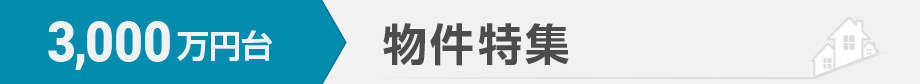 3,000万円台の物件特集