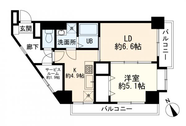 品川区西五反田7丁目 3280万円1SLDK