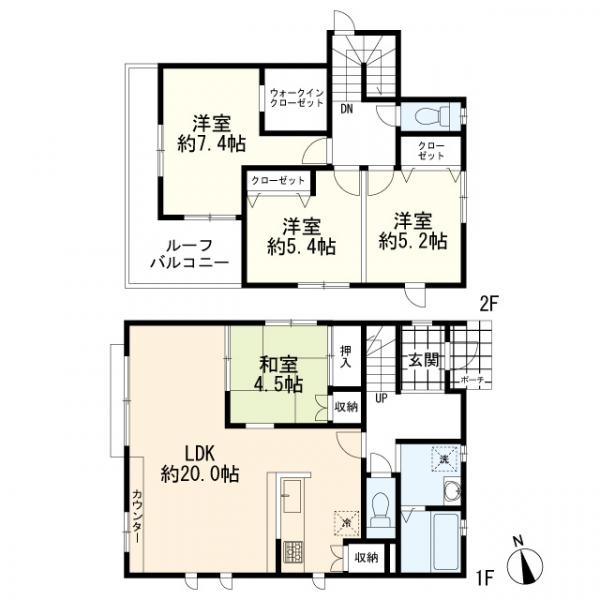 横浜市緑区鴨居7丁目 3980万円4LDK
