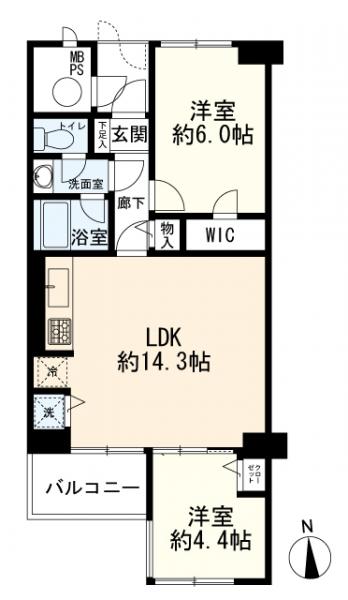 品川区南大井2丁目 3890万円2LDK
