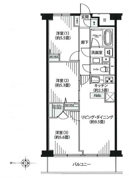 横浜市港北区新吉田東1丁目 3190万円3LDK