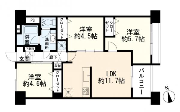 品川区南大井6丁目 3999万円3LDK