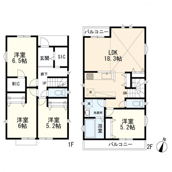 間取り図 検索結果一覧 物件をお探しの方 大田区 川崎市 横浜市の新築一戸建てならリビングライフ