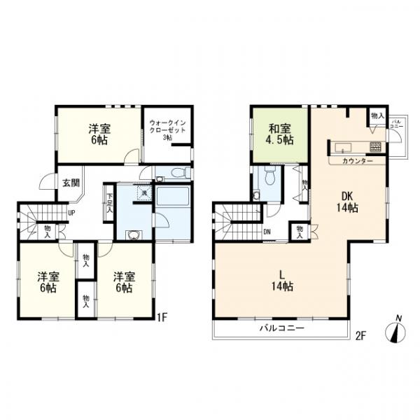 間取り図 検索結果一覧 物件をお探しの方 大田区 川崎市 横浜市の新築一戸建てならリビングライフ