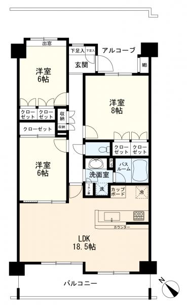 横浜市鶴見区東寺尾中台