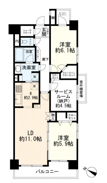 川崎市中原区上平間