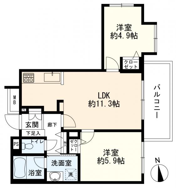 品川区中延1