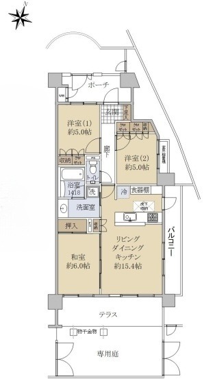 横浜市鶴見区東寺尾北台