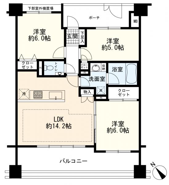 川崎市中原区市ノ坪