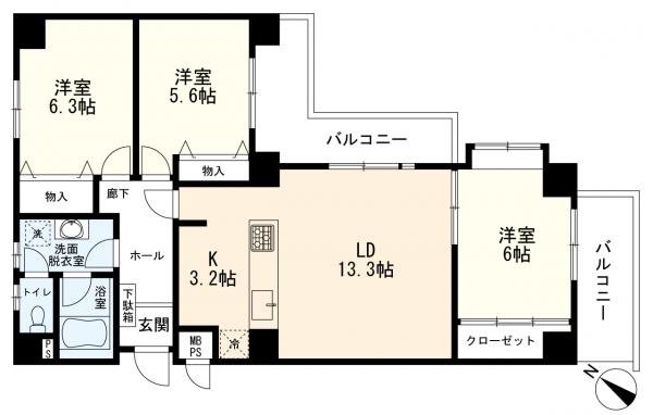 横浜市鶴見区北寺尾7