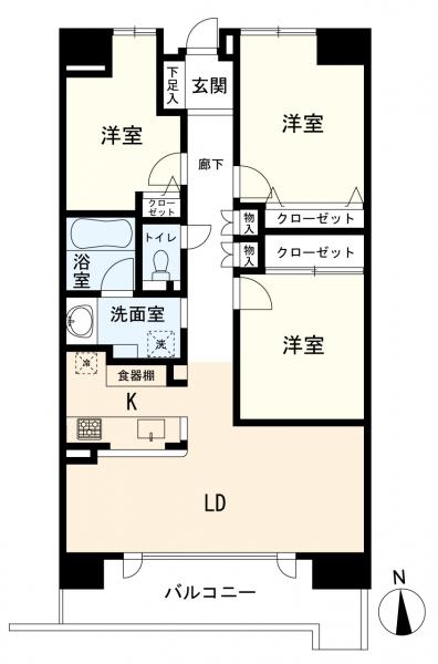 川崎市幸区塚越4