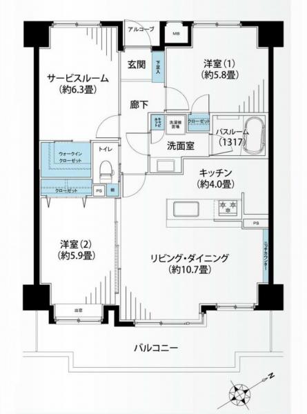 横浜市神奈川区松見町1
