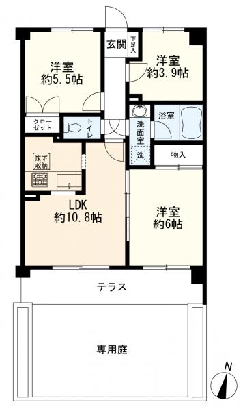 横浜市港北区綱島東3