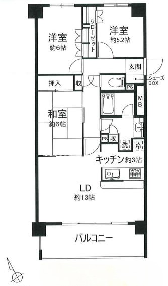 横浜市鶴見区東寺尾中台