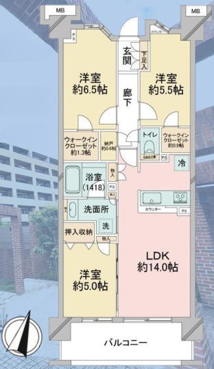 横浜市神奈川区三枚町
