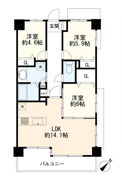 横浜市港北区綱島東5