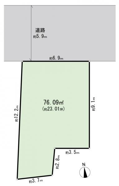 川崎市中原区苅宿