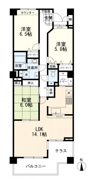 横浜市港南区日限山2