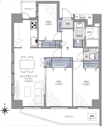 川崎市中原区丸子通