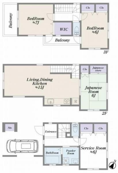川崎市幸区鹿島田3