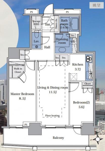 港区芝（１〜３丁目）