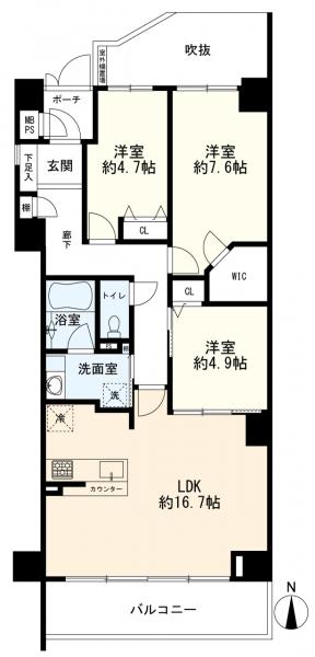 川崎市高津区梶ケ谷1