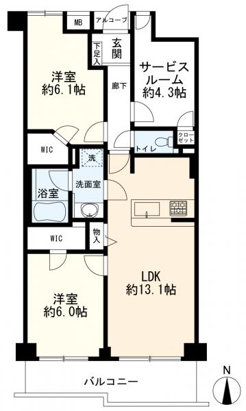 川崎市高津区新作6