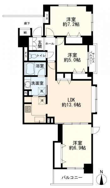 川崎市幸区塚越4