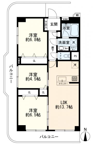 横浜市神奈川区大口通
