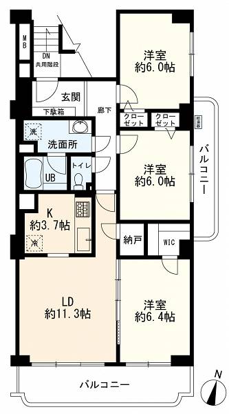 世田谷区上用賀3