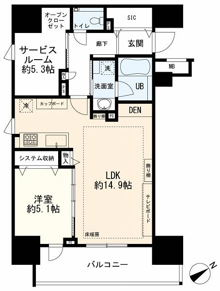 品川区西五反田2