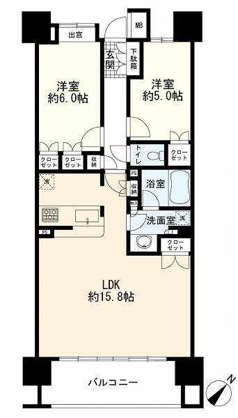 中央区勝どき5