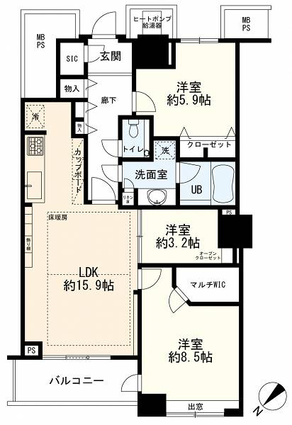 中央区勝どき6