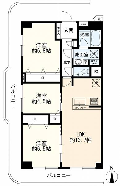 横浜市神奈川区大口通