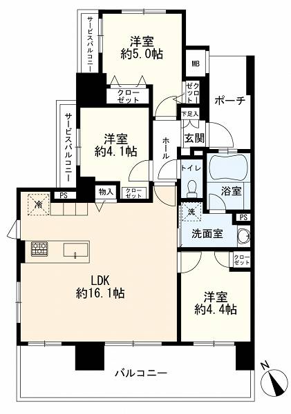 川崎市幸区鹿島田2