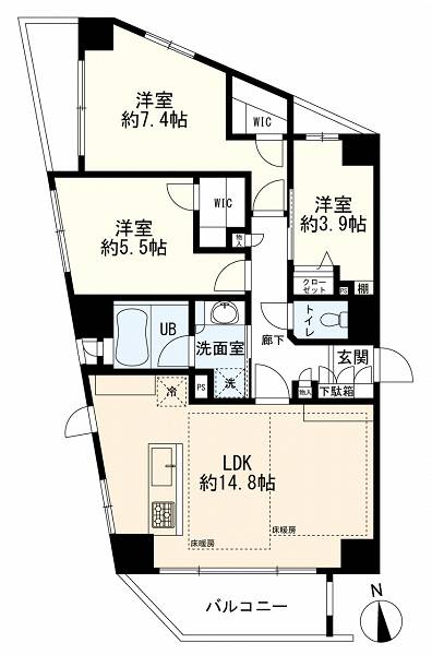 新宿区上落合2