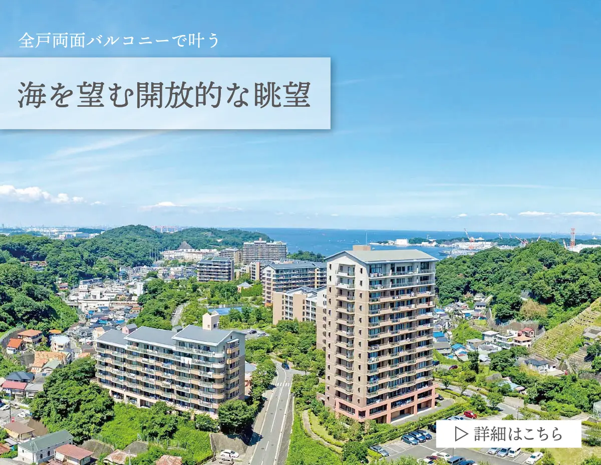 海を望む開放的な眺望