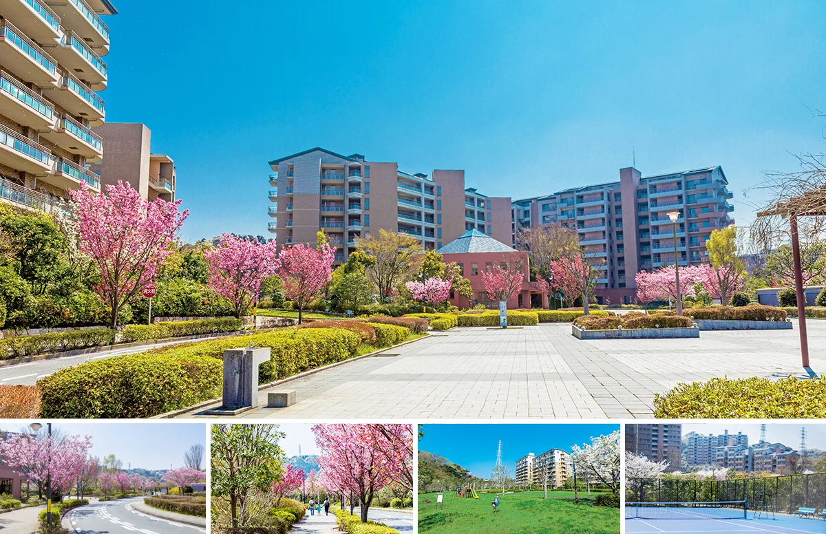 安針台街並風景