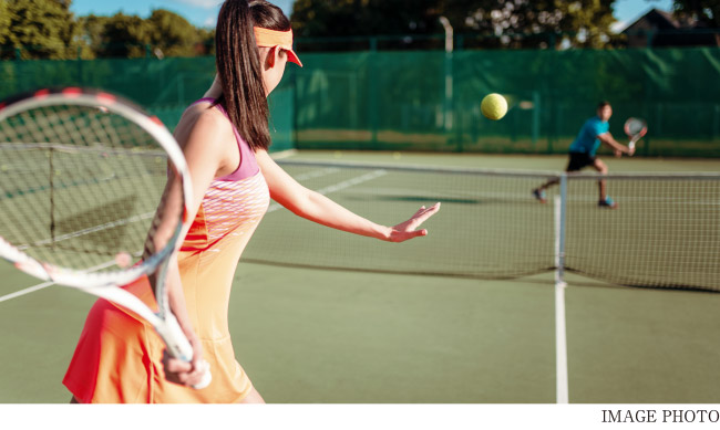 住民専用テニスコートイメージ