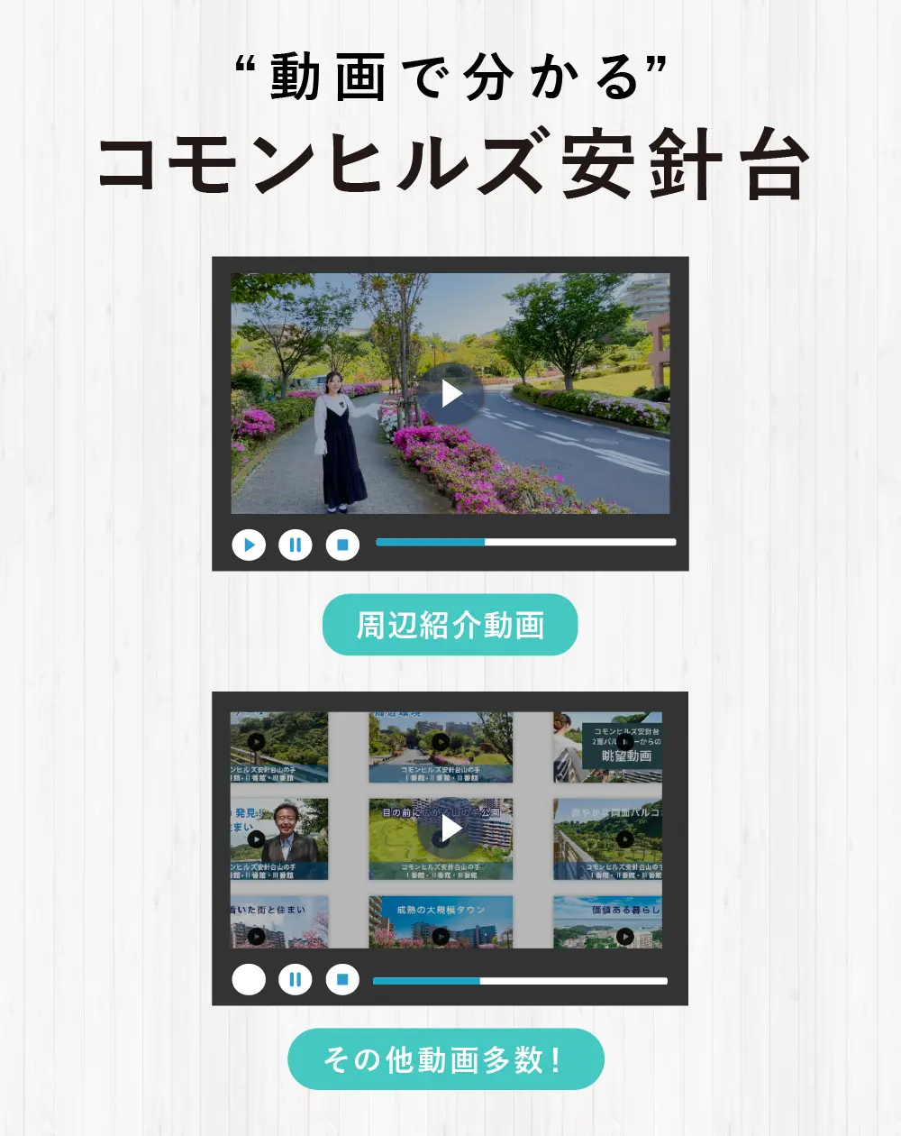 動画で分かるコモンヒルズ安針台