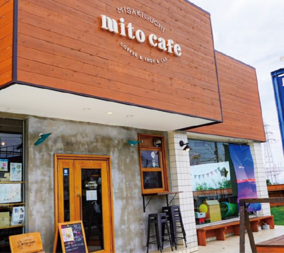 mito cafeの外観