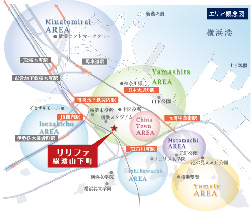 エリア概念図