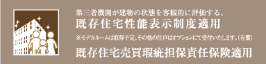 既存住宅性能表示制度適用