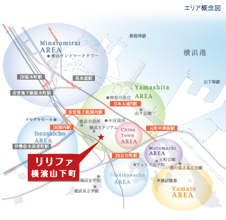 エリア概念図