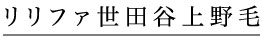 リリファ世田谷上野毛マンション