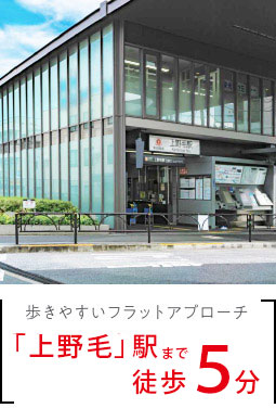 リリファ世田谷上野毛から「上野毛駅」まで徒歩5分
