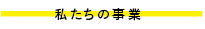 私たちの事業